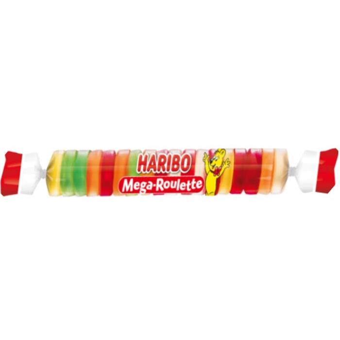 40 Pack x Haribo Mega Roulettes 45g