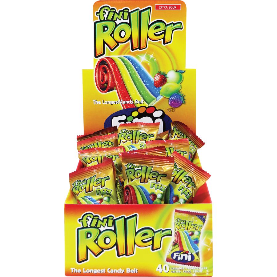 40 Pack x Fini Sour Fantasy Roller 20g