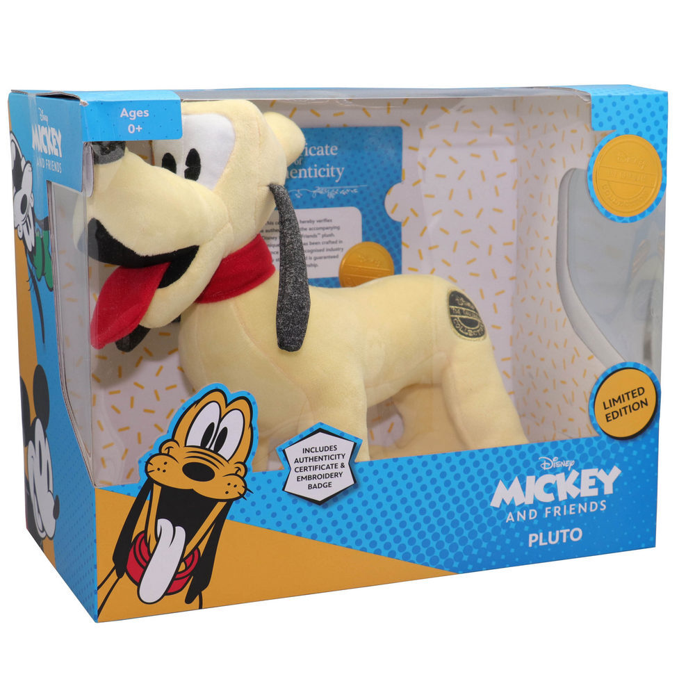 Disney Mickey and Friends Pluto 12" Plush Limited Edition