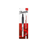 6 Pack x Sharpie Retractable Fine Point Permanent Marker - Black