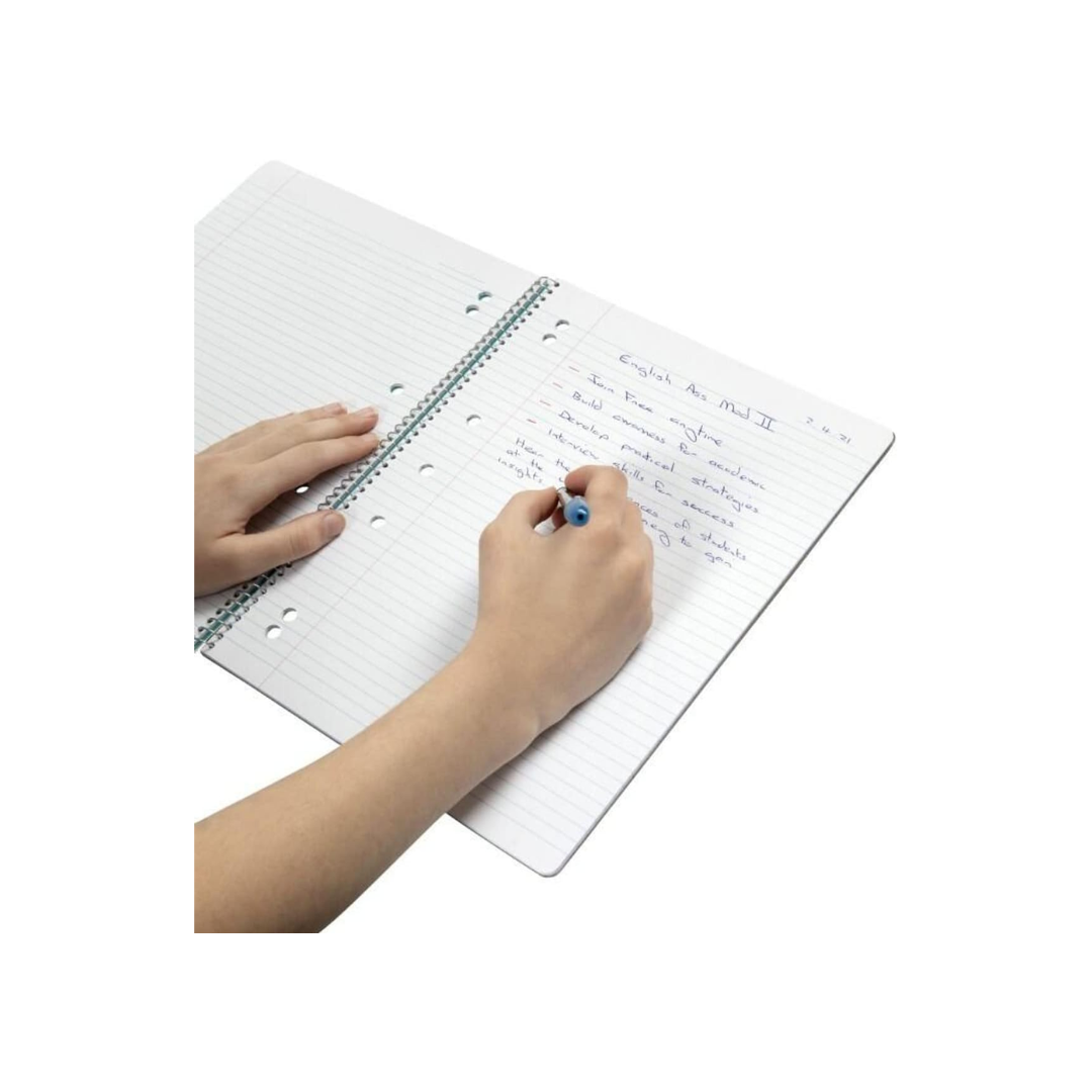 10 Pack x Spirax Kode 966 A4 Lecture Book 140pgs - Assorted Colours