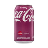 12 Pack x Cherry Coke Soda Can - 355ml