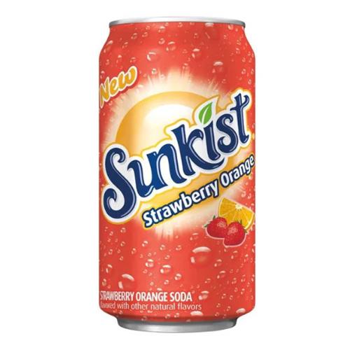 12 Pack x US Sunkist Strawberry Orange