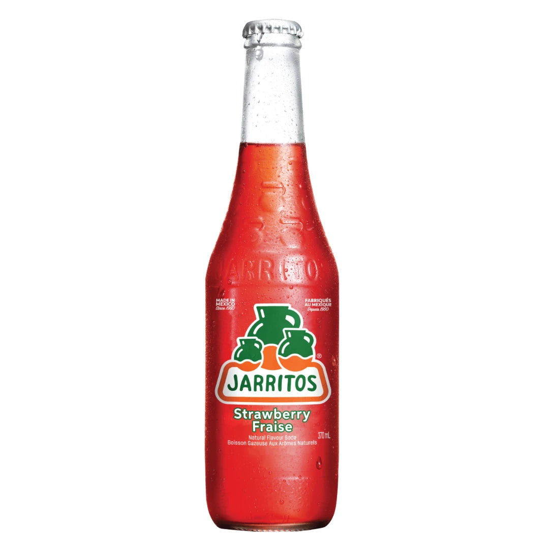 24 Pack x Jarritos Strawberry Soda 370ml