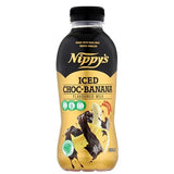 12 Pack x Nippys 500ml Bottle Iced Choco Banana Flavoured Milk