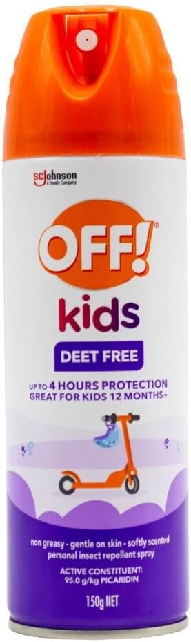 2 Pack x OFF! Kids Insect Repellent 150g DEET-Free