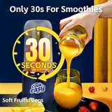 400ml USB-C Rechargeable Portable Juicer with Travel Lid