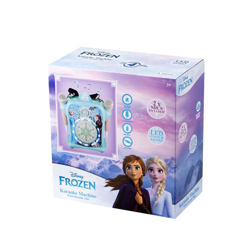 Disney Frozen Karaoke Machine With Double Mic