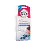 2 Pack x Veet Easy-Gel Face Wax Strips 20pc