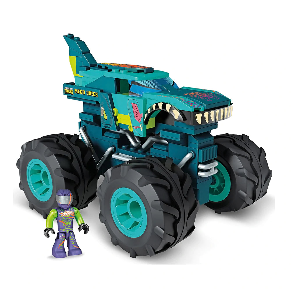 Hot Wheels Mega Construx Mega Wrex Monster Truck Building Set