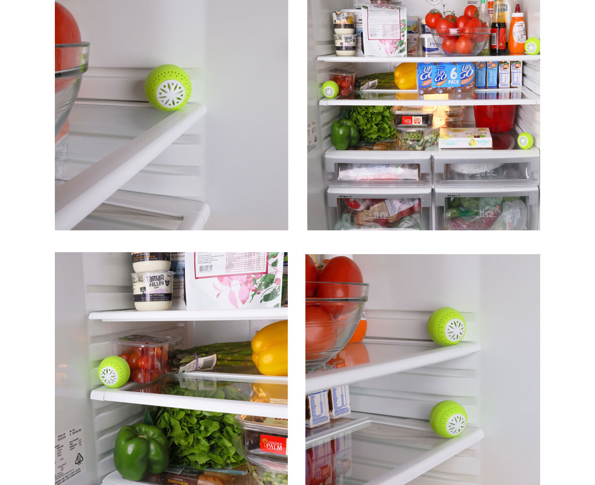 Eco Deodoriser Fridge Balls - 3 Pack