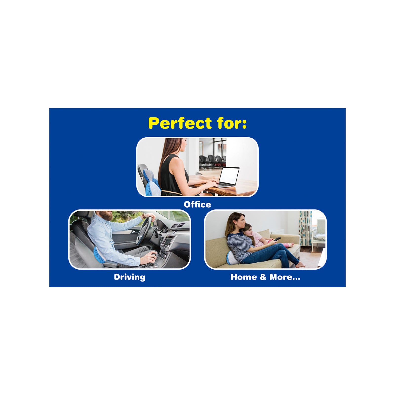 Vistara Cozy Curve Lumbar Support Pillow