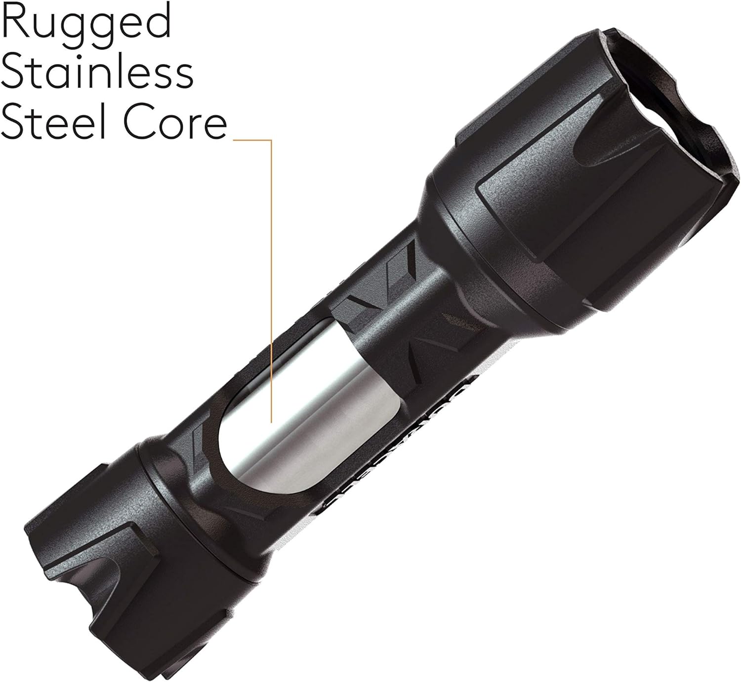 Duracell Tough P-Steel LED Flashlight - 1000 Lumens