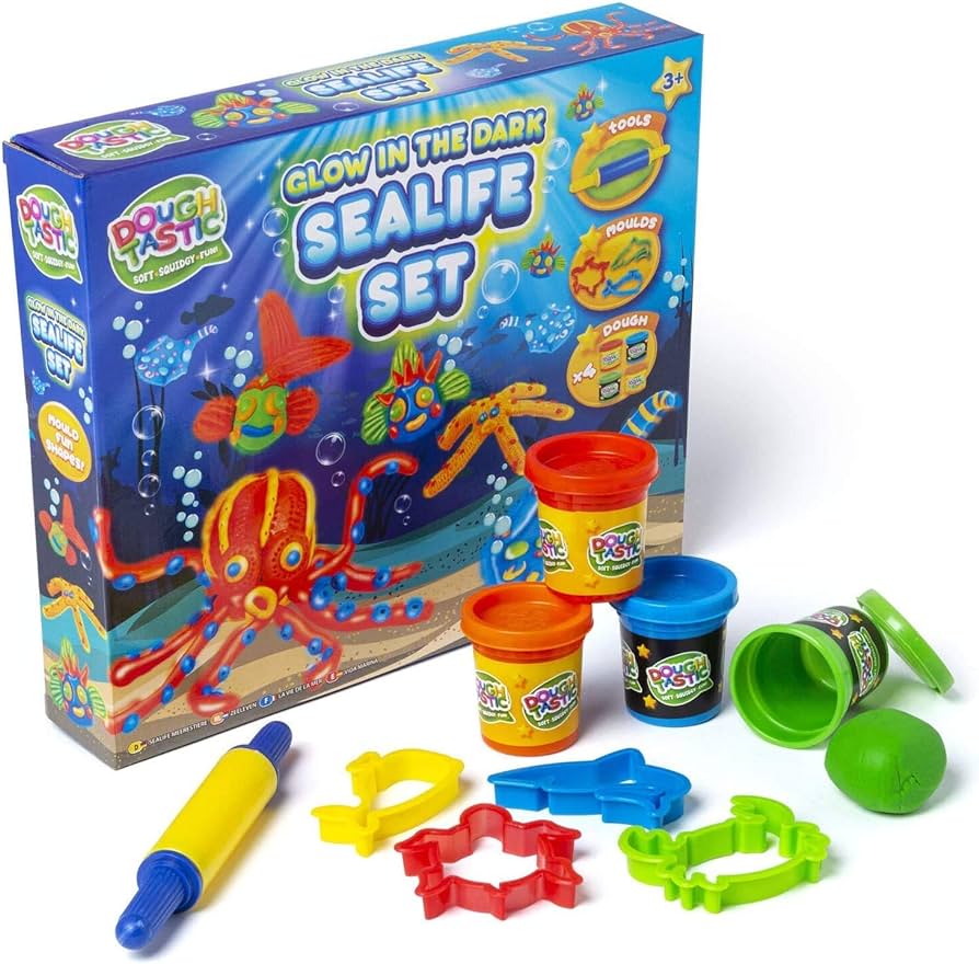 Dough Tastic Sealife - Glow In The Dark