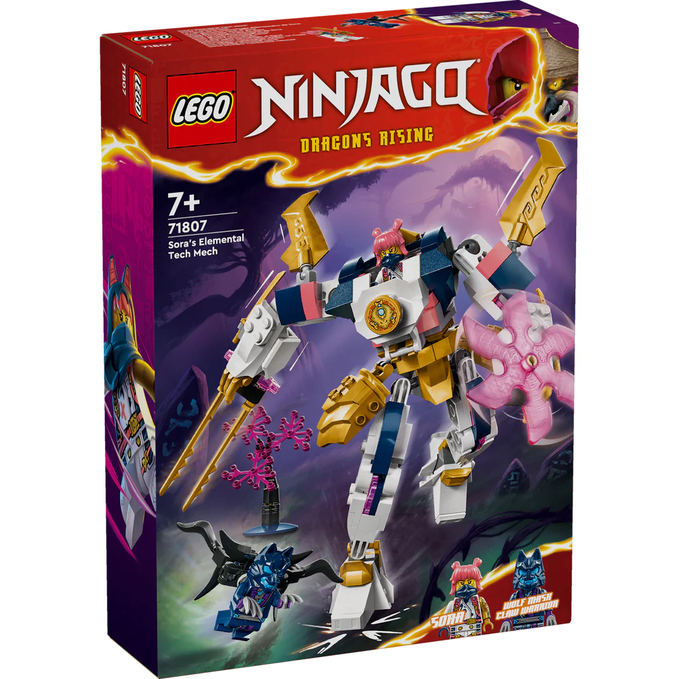 LEGO NINJAGO Sora's Elemental Tech Mech 71807