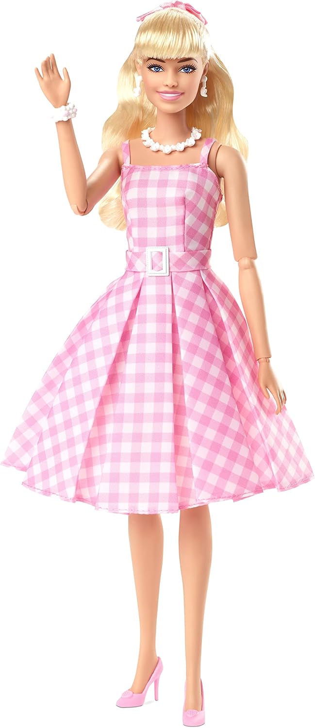 Barbie Pink Gingham Dress