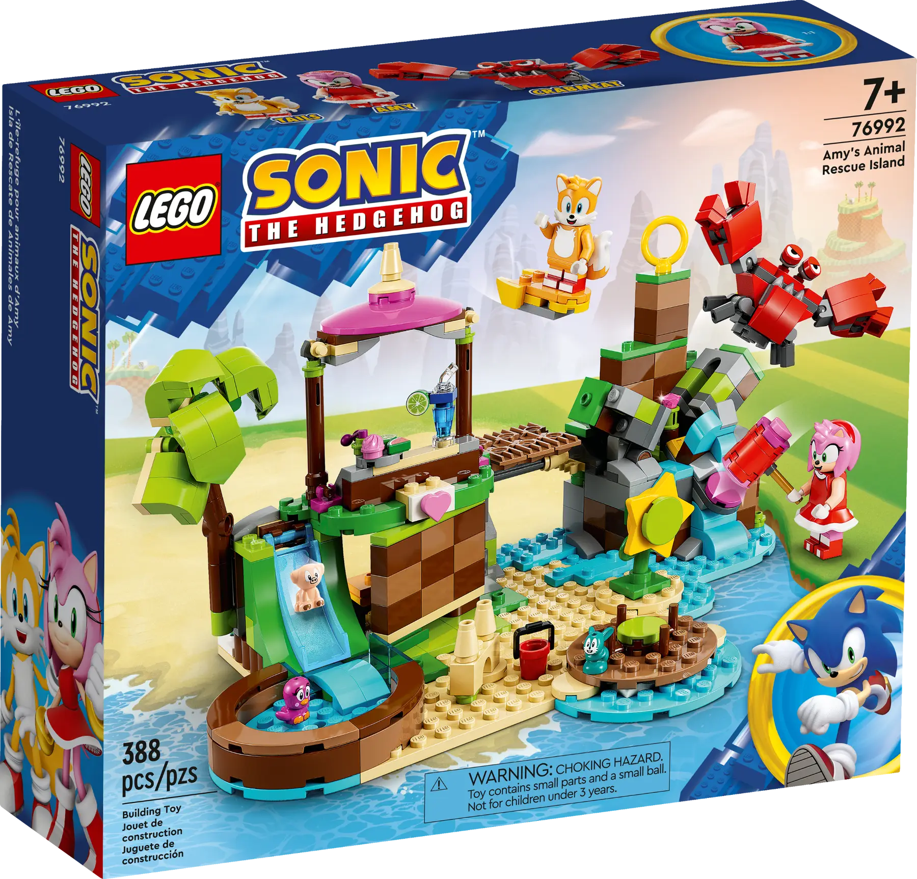 LEGO Sonic the Hedgehog Amy’s Animal Rescue Island 76992