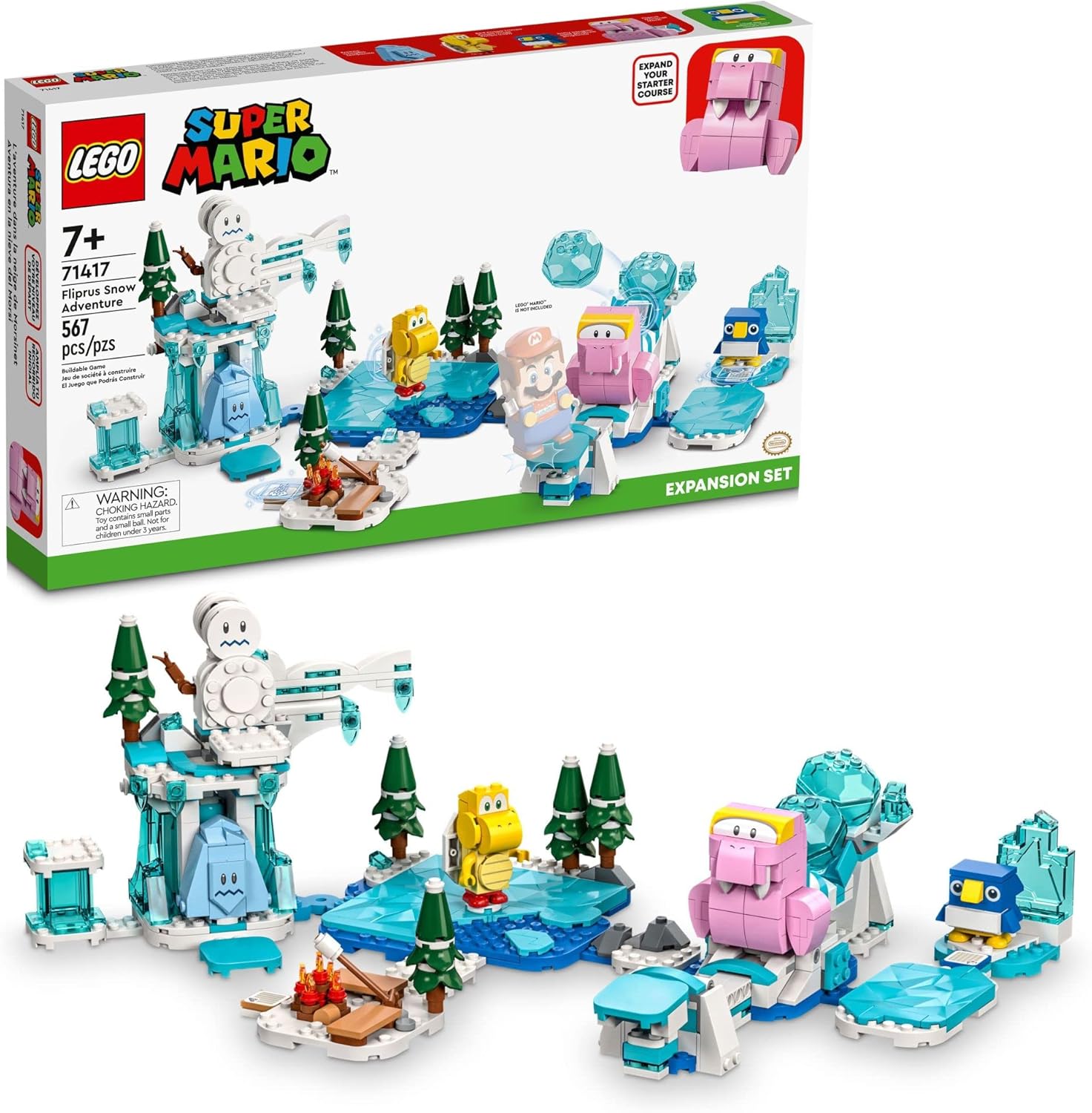 LEGO Super Mario Fliprus Snow Adventure Expansion Set 71417