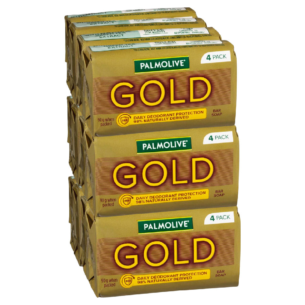3 Pack x Palmolive Gold Soap 90g (4pc)
