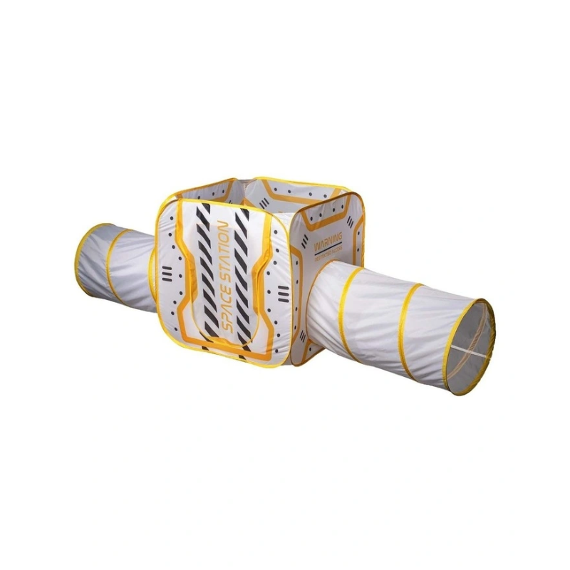 FAO Schwarz Play Space Station 2-In-1 Tunnel & Playpen