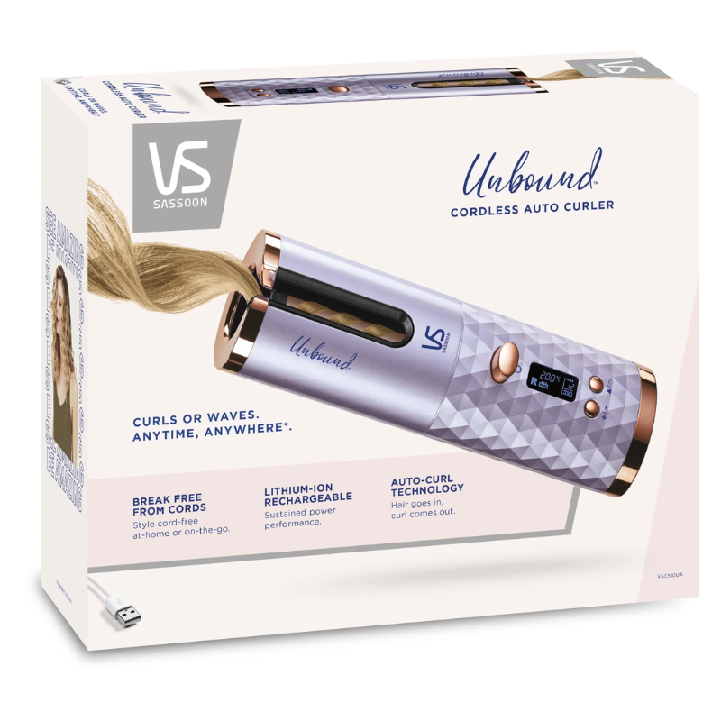 VS Sassoon Unbound Cordless Auto Curler