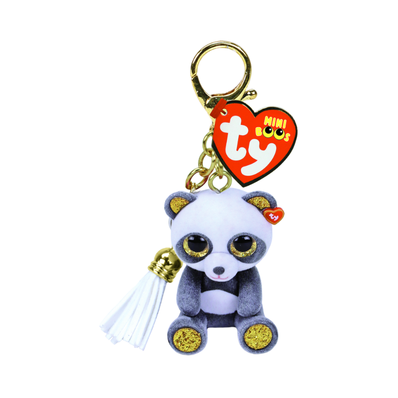 Ty Mini Boos Chi The Panda Clip