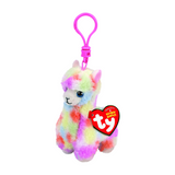 Ty Beanie Babies Lola The Multicoloured Llama Clip