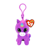 Ty Beanie Boos Rosette The Purple Unicorn Clip