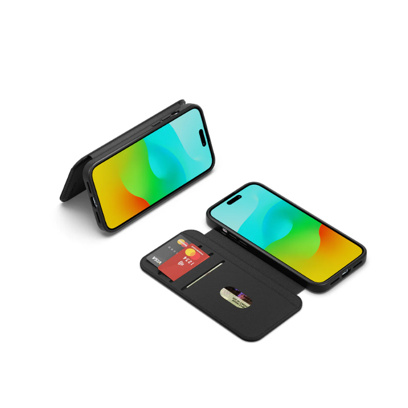 Cygnett Leather Magnetic Wallet Case for iPhone 15 Plus