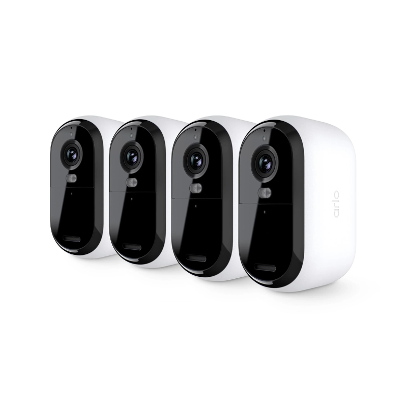 Arlo Essentials Outdoor Camera 2K Second Gen 4 Pack