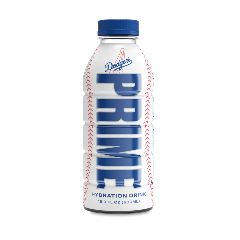 2 Pack x PRIME Hydration Drink Dodgers 500ml - Limited Edition