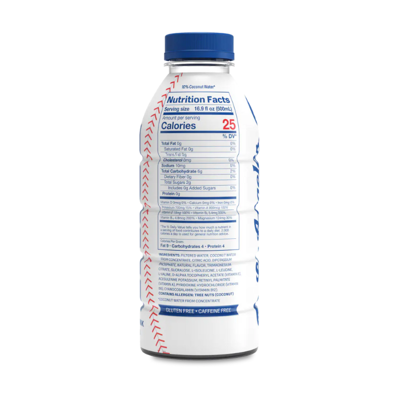 2 Pack x PRIME Hydration Drink Dodgers 500ml - Limited Edition