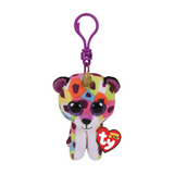 Ty Beanie Boos Giselle The Multicoloured Leopard Clip
