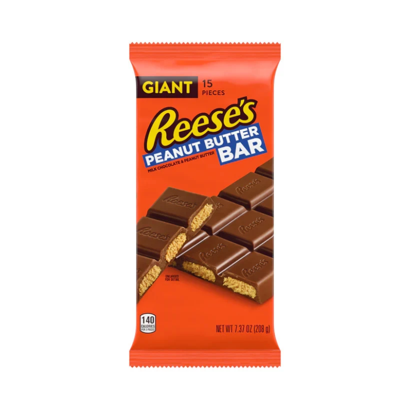 12 Pack x Reese's Milk Peanut Butter Giant Bar - 209g