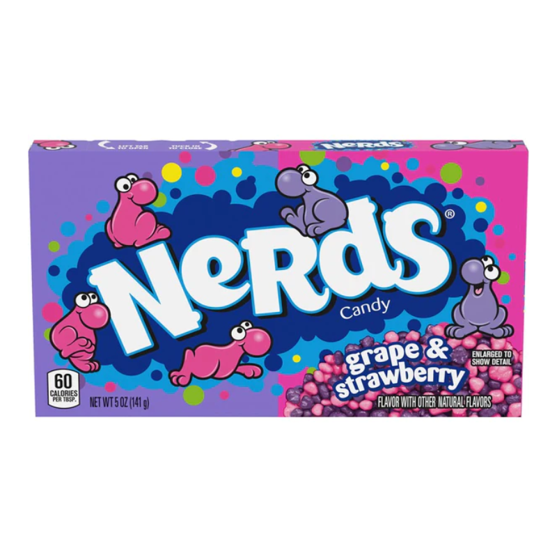 12 Pack x Nerds Grape & Strawberry Theatre Box 141g