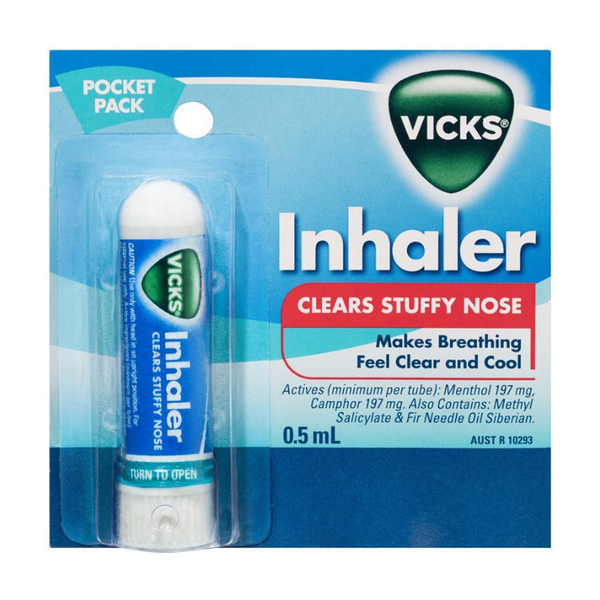 Vicks Nasal Spray Decongestant Inhaler 05ml Smooth Sales 3309