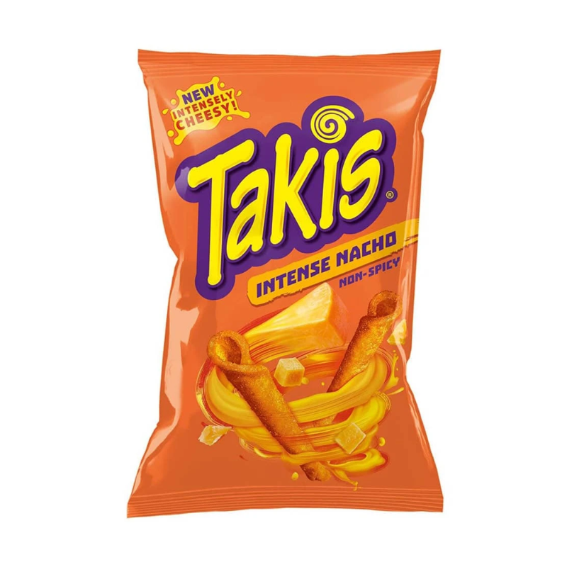 20 Pack x Takis Intense Nacho Tortilla Chips 92g