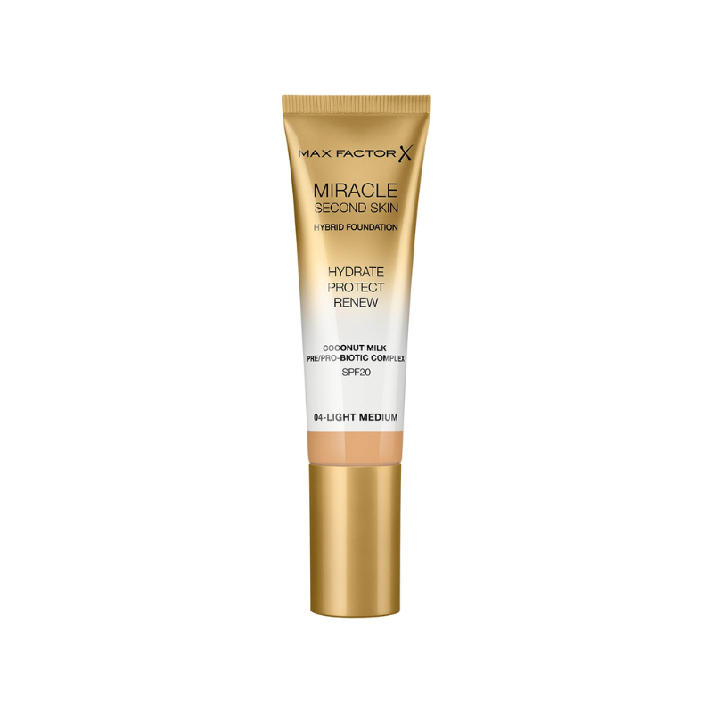 Max Factor Miracle Second Skin Hybrid Foundation - 30ml