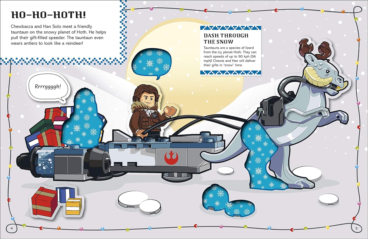 LEGO Star Wars Holiday Sticker Book