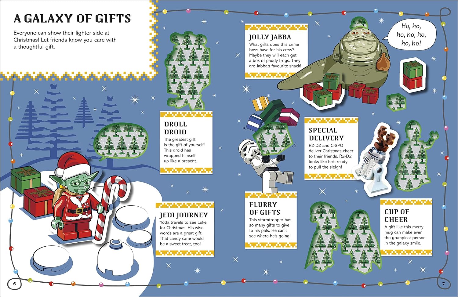 LEGO Star Wars Holiday Sticker Book