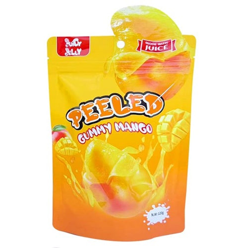 12 Pack x Juicy Jelly Peeled Gummy Mango Hangsell 120g