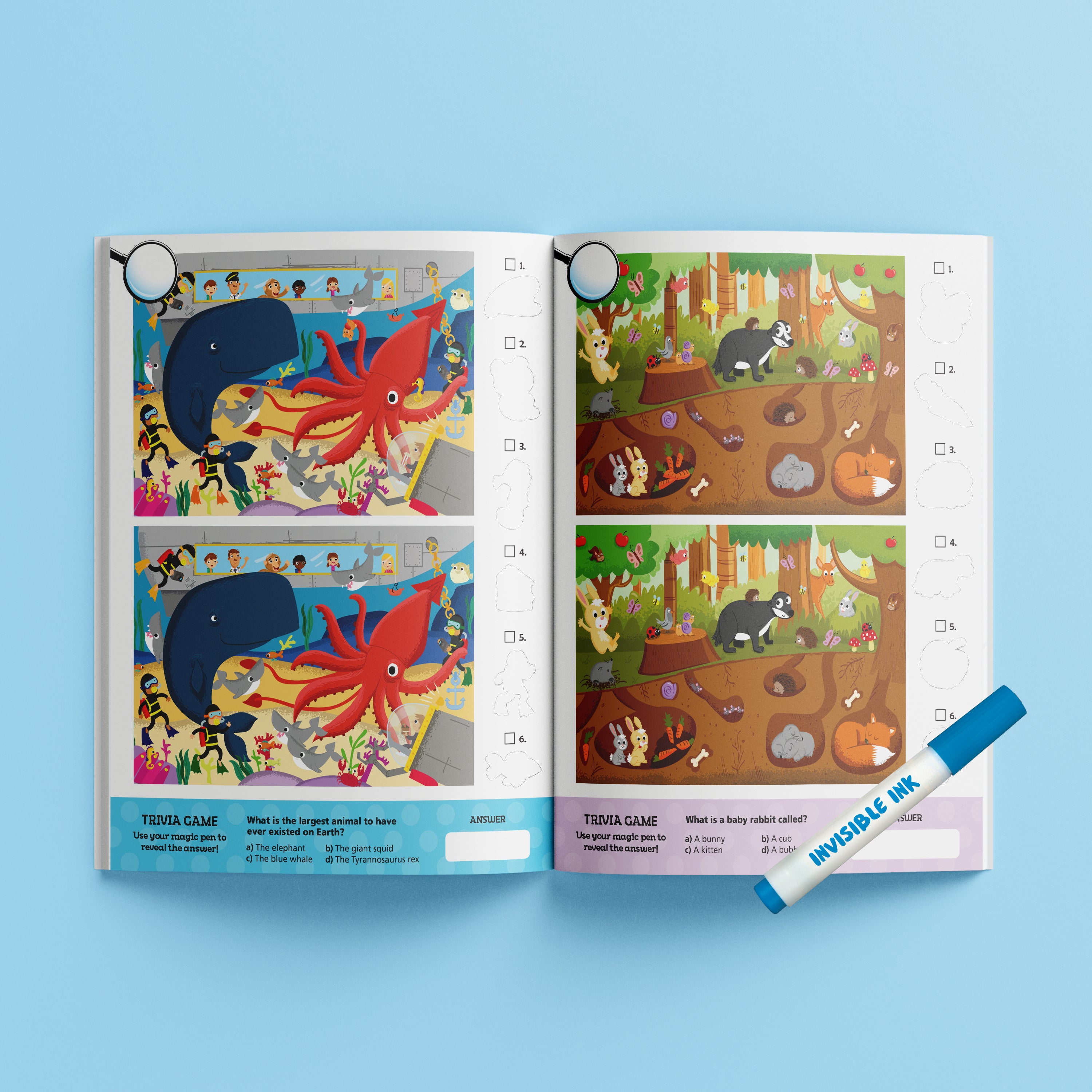 Inkredibles Spot the Difference: Animal Fun