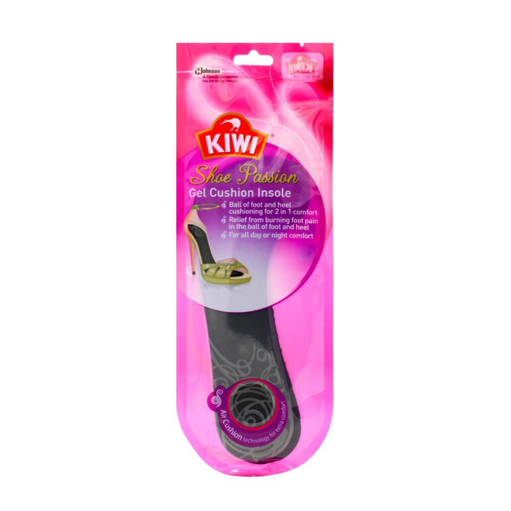 Kiwi Shoe Passion Gel Cushion Insole - 1 Pair