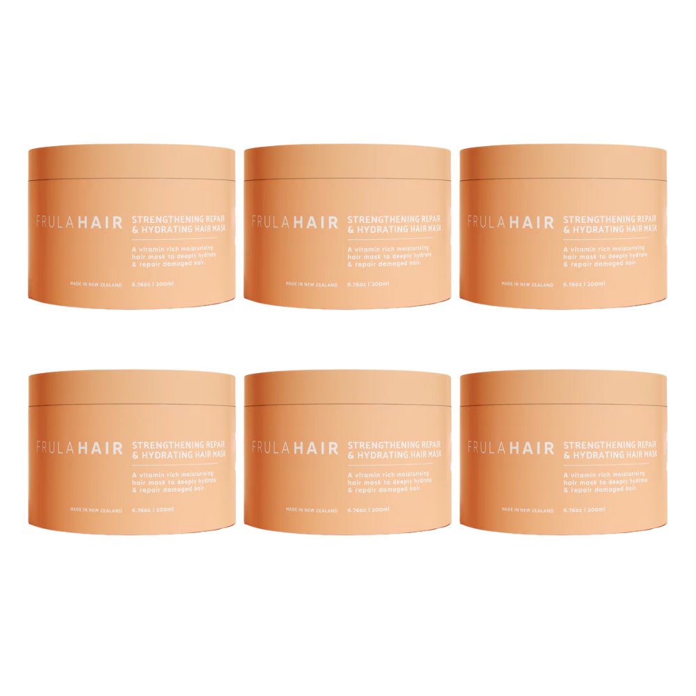 Frulahair Repair & Hydrating Hair Mask 200ml 6 Pack