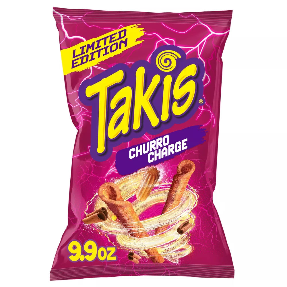 14 Pack x Takis Churro Charge 280g - Limited Edition