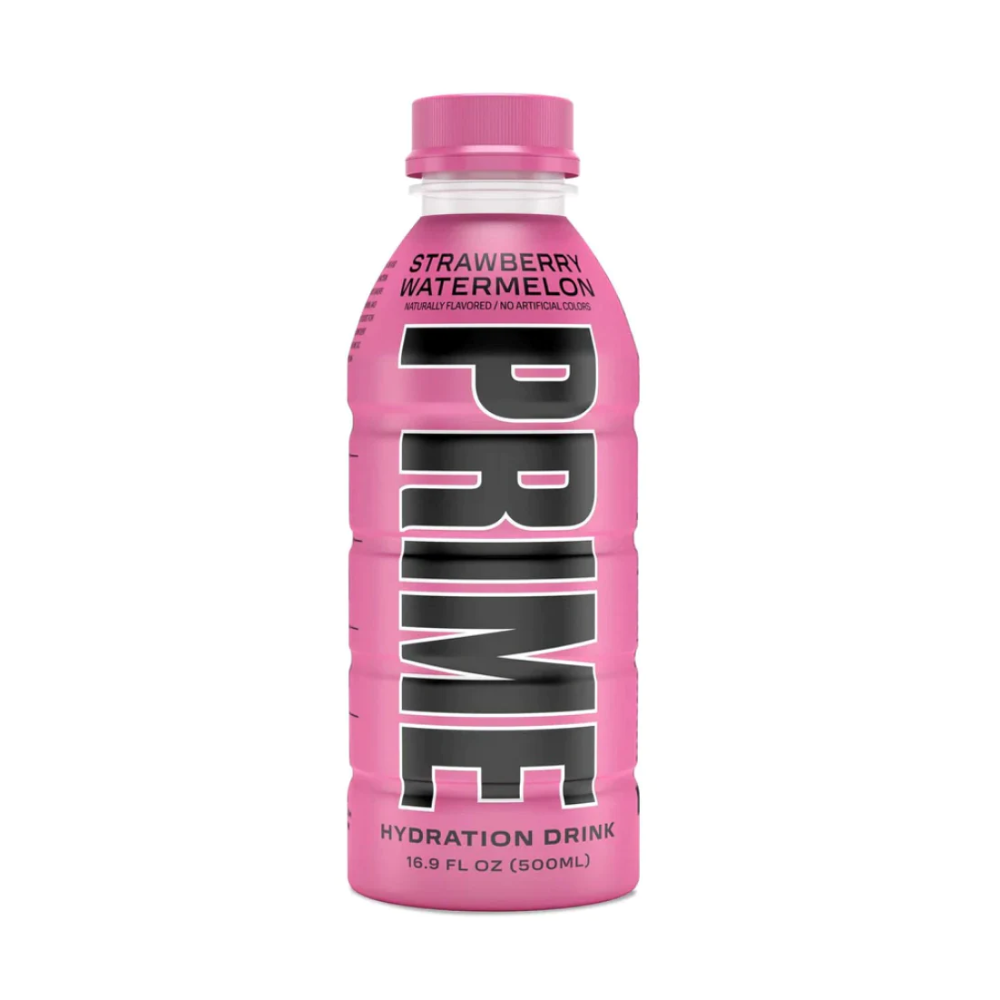 12 Pack x PRIME Hydration Drink Strawberry Watermelon - 500ml