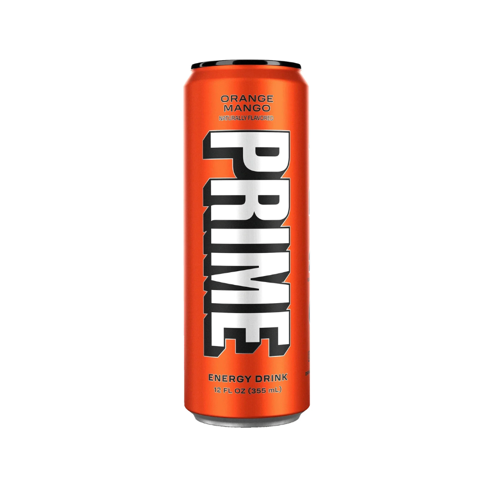 24 Pack x PRIME Energy Drink Orange Mango - 355ml