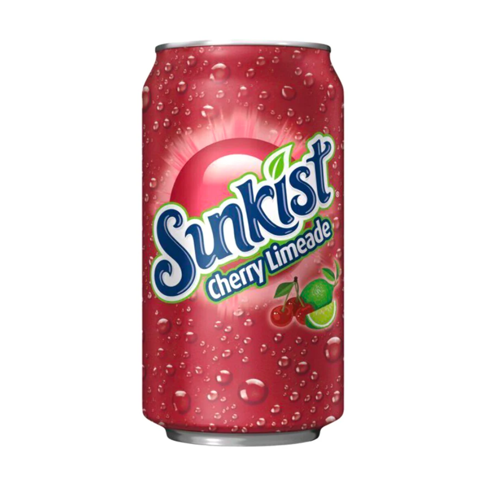 12 Pack x Sunkist Cherry Limeade - 355ml