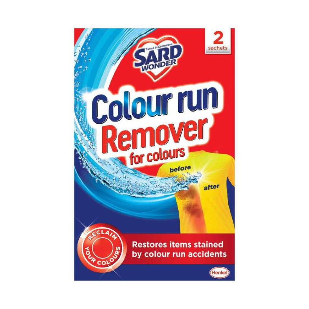 2 Pack x Sard Wonder Colour Run Remover For Colours 2pc 75ml