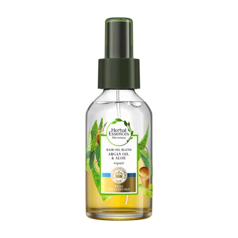 3 Pack x Herbal Essences Repair Hair Oil Blend Argan & Aloe - 100ml